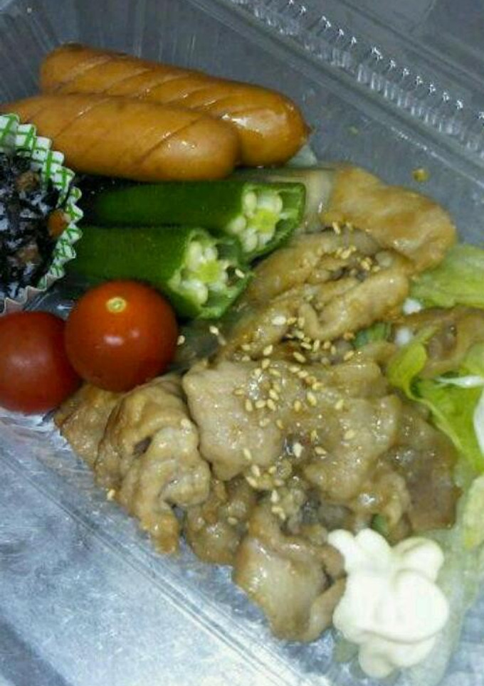 お弁当に★豚のしょうが焼き-レシピのメイン写真