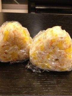 たくあんおかかおにぎり-レシピのメイン写真