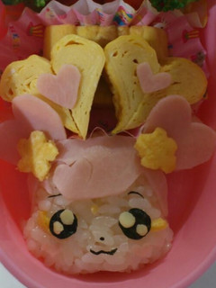 キャラ弁 あいちゃん(プリキュア)-レシピのメイン写真