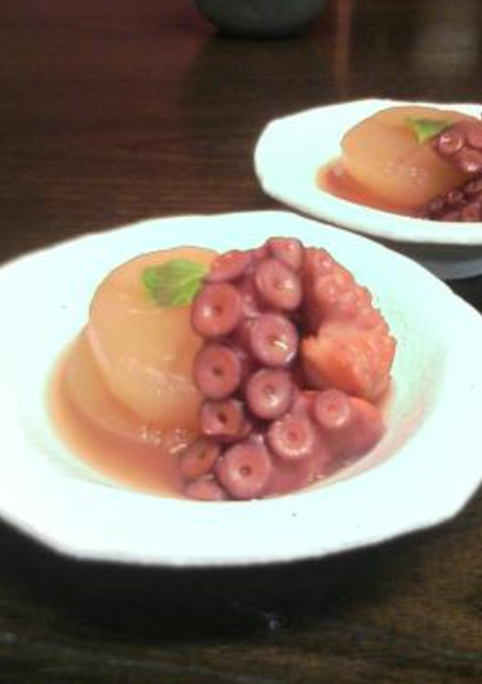 タコと大根の桜煮-レシピのメイン写真