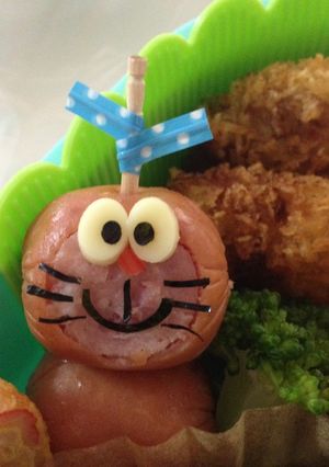 ドラえもん ワンポイント♪キャラ弁に☆-レシピのメイン写真