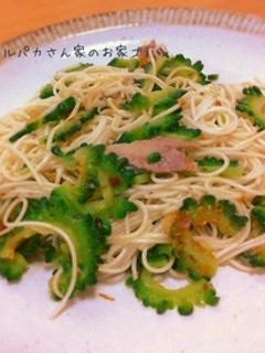 1人ランチに♪ソーメンチャンプルー-レシピのメイン写真