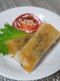 ひじきの春巻き♪-レシピのメイン写真