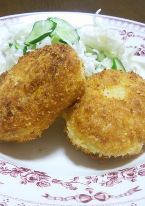 ツナコーンのとろ〜りチーズコロッケ☆-レシピのメイン写真