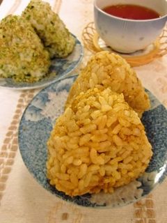 健脳食☆人参とさば缶でツナおにぎり-レシピのメイン写真