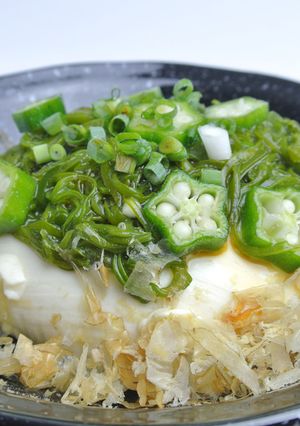 めかぶオクラ豆腐-レシピのメイン写真