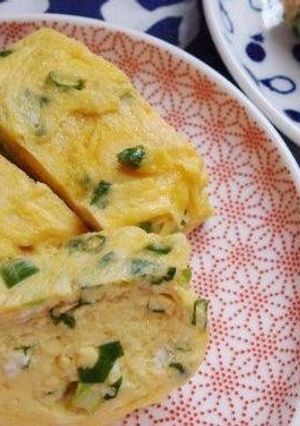 ネギ入り卵焼き-レシピのメイン写真