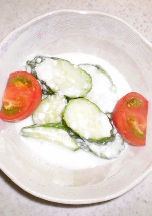 きゅうりのヨーグルト漬け（塩麹入り）-レシピのメイン写真