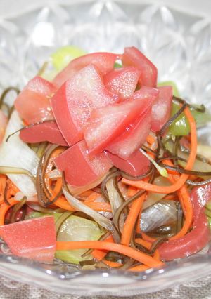 レバ刺身みたいな蒟蒻の酢の物-レシピのメイン写真