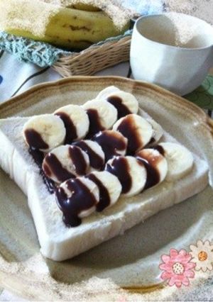 ふんわりチョコバナナパン♡朝ごはんにも～-レシピのメイン写真