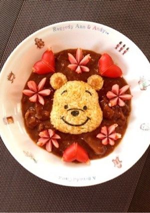 キャラカレー★プーさん-レシピのメイン写真
