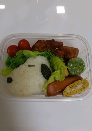 ☆キャラ弁☆スヌーピー-レシピのメイン写真