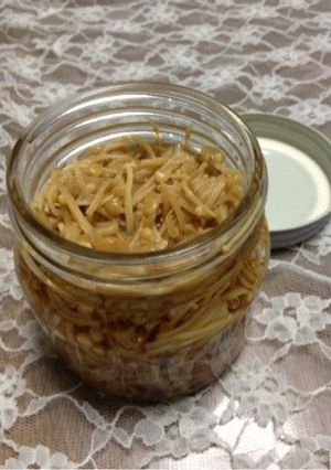 電子レンジで簡単♪手作りなめたけ-レシピのメイン写真