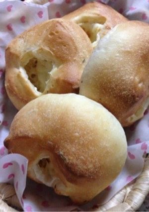 天然酵母【クリームチーズパン】-レシピのメイン写真