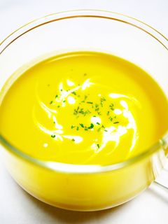 夏に!豆乳で作る☆かぼちゃの冷製スープ-レシピのメイン写真