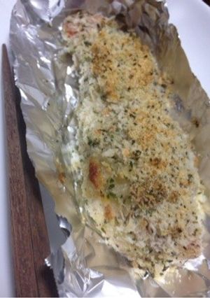 秋鮭(真鱈)の香草パン粉焼き-レシピのメイン写真