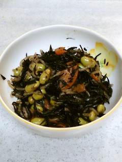 ☆ひじき煮に+枝豆で彩りUP♪-レシピのメイン写真