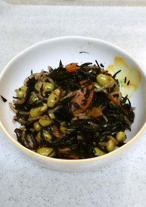 ☆ひじき煮に＋枝豆で彩りUP♪-レシピのメイン写真