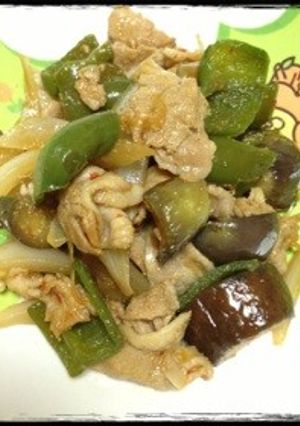なすとピーマンの夏野菜スタミナ焼き-レシピのメイン写真