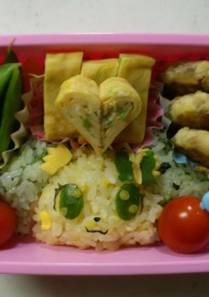 キャラ弁 ペリドット(ジュエルペット)-レシピのメイン写真