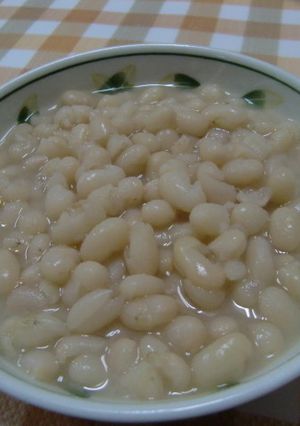 ★簡単でヘルシーな＊大手亡豆の甘煮＊♪-レシピのメイン写真