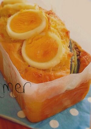 カレー風味のケークサレ-レシピのメイン写真