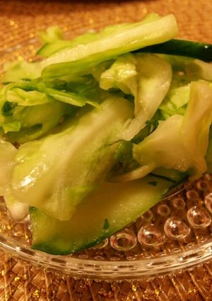 塩糀で簡単浅漬け*きゅうり+キャベツ-レシピのメイン写真