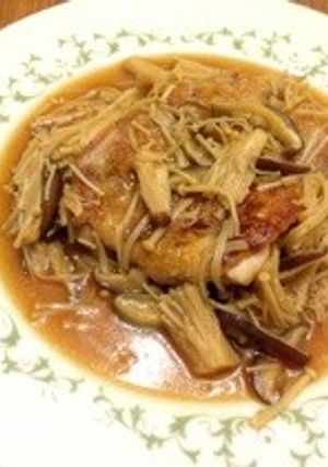 鶏もも☆和風きのこソース-レシピのメイン写真