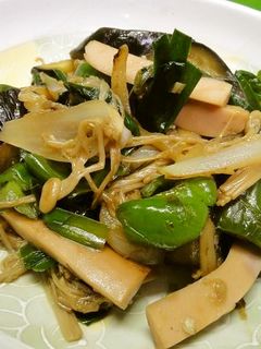 魚肉ソーセージと野菜の炒め物-レシピのメイン写真