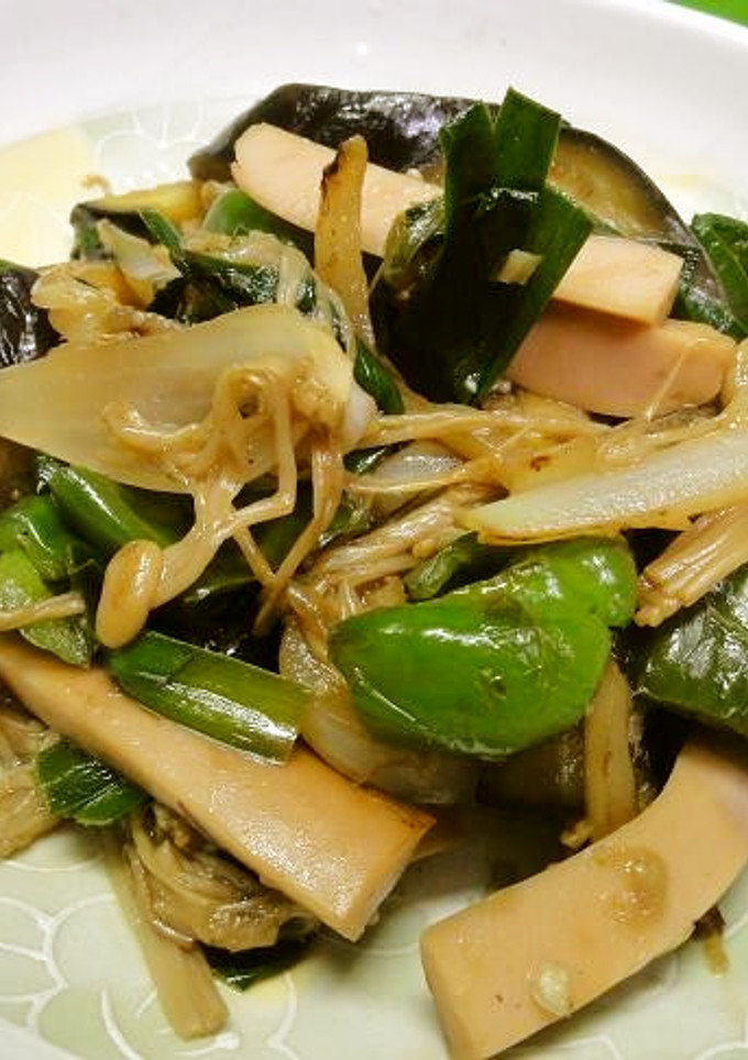 魚肉ソーセージと野菜の炒め物-レシピのメイン写真