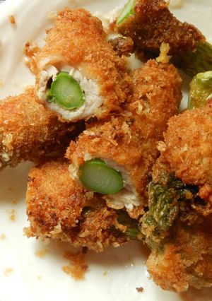 アスパラの肉巻きフライ-レシピのメイン写真