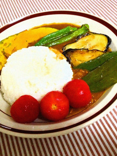 夏野菜カレー-レシピのメイン写真