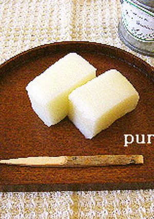レンジ　de ういろう（ミルク味）-レシピのメイン写真