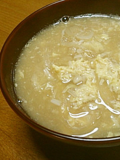 約10分で完成!玉ねぎの味噌汁♪時短料理-レシピのメイン写真