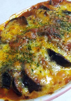 トマト缶de簡単♪なすグラタン-レシピのメイン写真