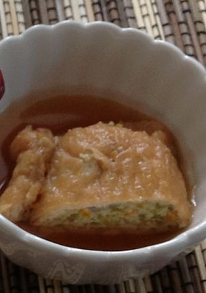 すき焼きたれで！油あげの包み煮-レシピのメイン写真