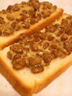 納豆マヨトースト-レシピのメイン写真