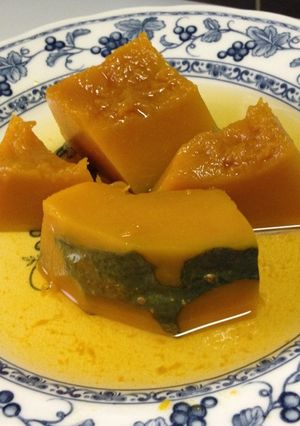 出汁いらずで簡単。カボチャの煮付け-レシピのメイン写真