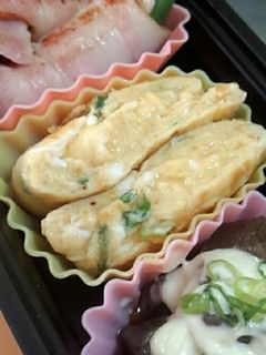 簡単♪昆布茶ネギのたまご焼き♡-レシピのメイン写真