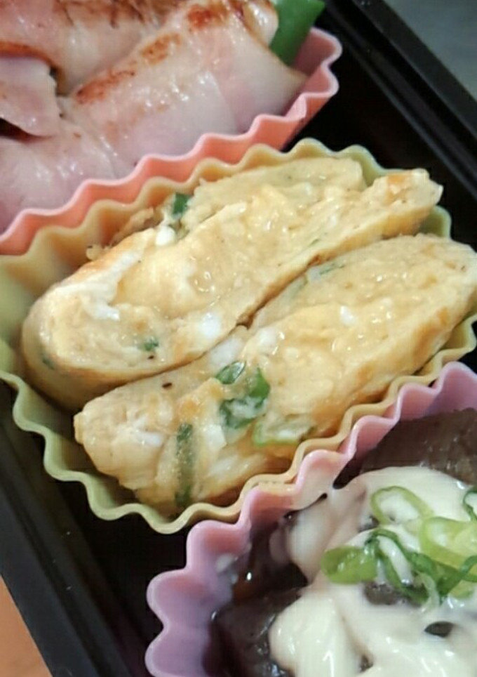 簡単♪昆布茶ネギのたまご焼き♡-レシピのメイン写真