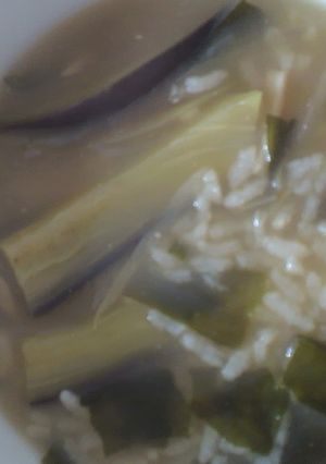 あさげで簡単!味噌汁雑炊-レシピのメイン写真