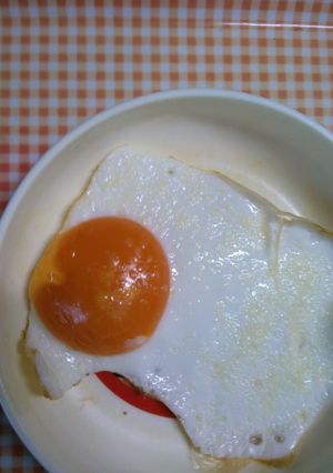 チーズ目玉焼き-レシピのメイン写真