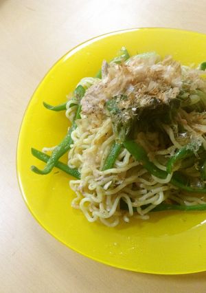 ツナとピーマンの塩焼きそば-レシピのメイン写真