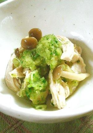 鶏のキュウリみぞれ和え-レシピのメイン写真