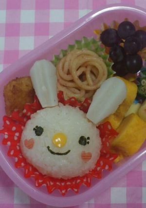 ☆キャラ弁☆...うさぎさん-レシピのメイン写真