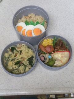 炊き込みピラフ弁当!-レシピのメイン写真