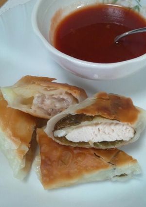 我が家の鶏チーズ春巻き-レシピのメイン写真