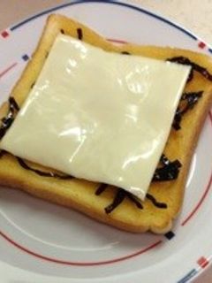 昆布チーズトースト-レシピのメイン写真