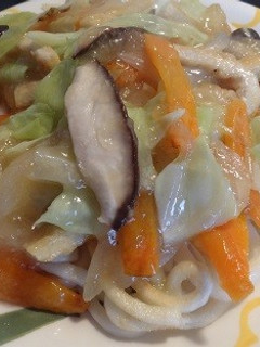 野菜たっぷり☆あんかけ焼きうどん-レシピのメイン写真