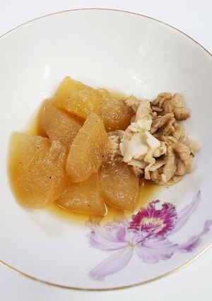 とうがんと牛肉の炒め煮-レシピのメイン写真